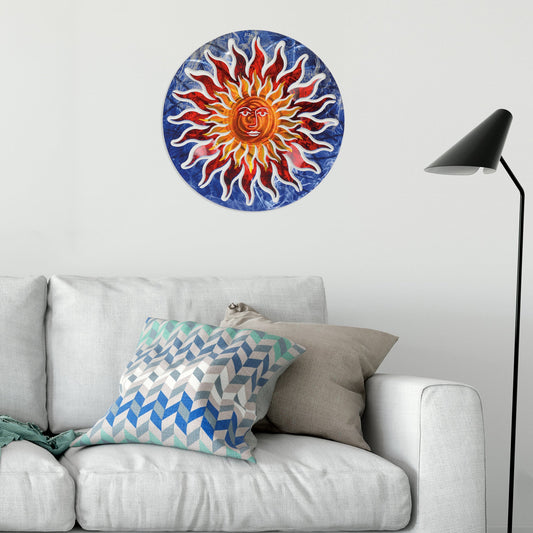 Large Sunface Wall Art